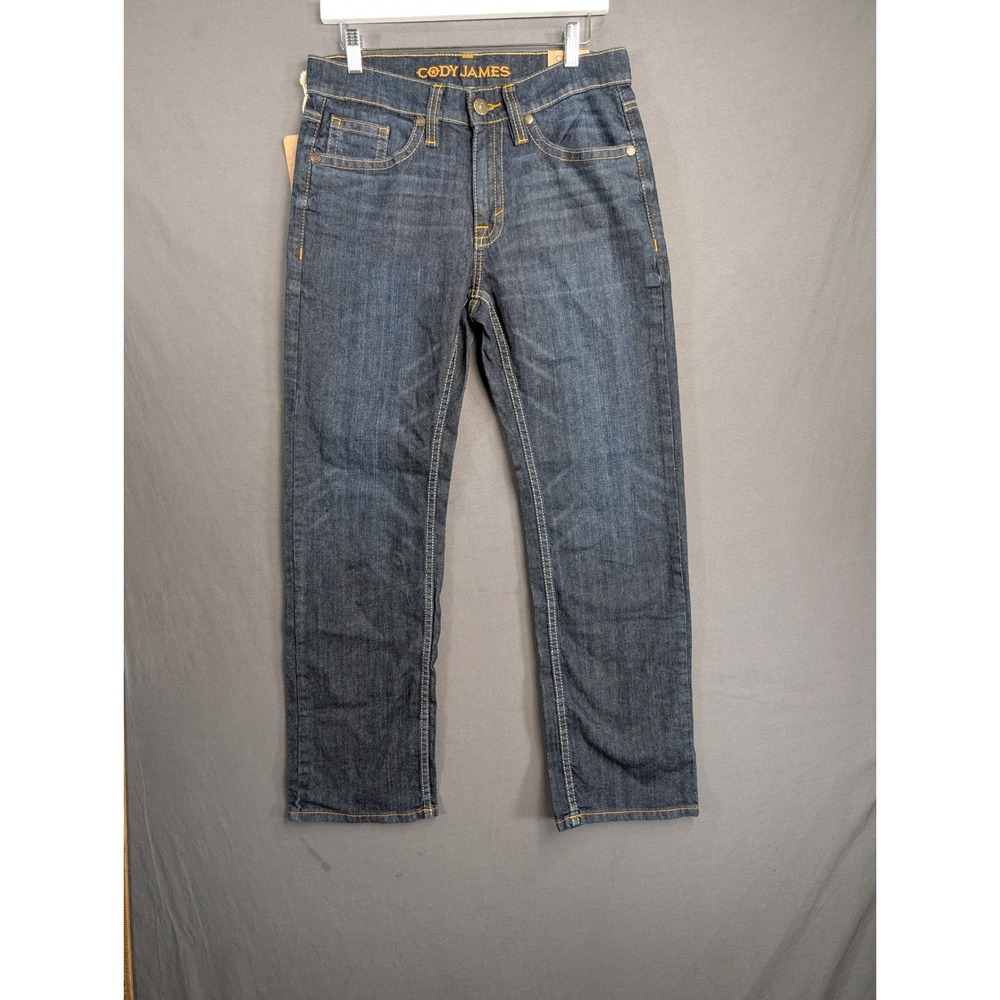 Cody James Mens Slim Straight Dark Wash Western Jeans 30x30 CJSU20J24